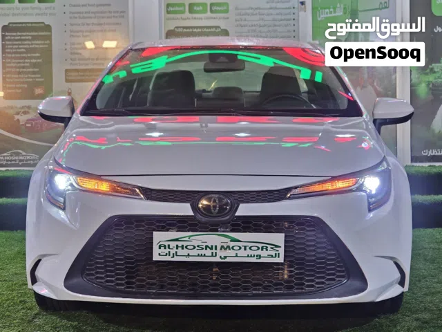تويوتا كورولا LE موديل 2021 وارد امريكي بحادث جداً وممشى قليل لاتفوت الفرصه وبادر با الحجز..........