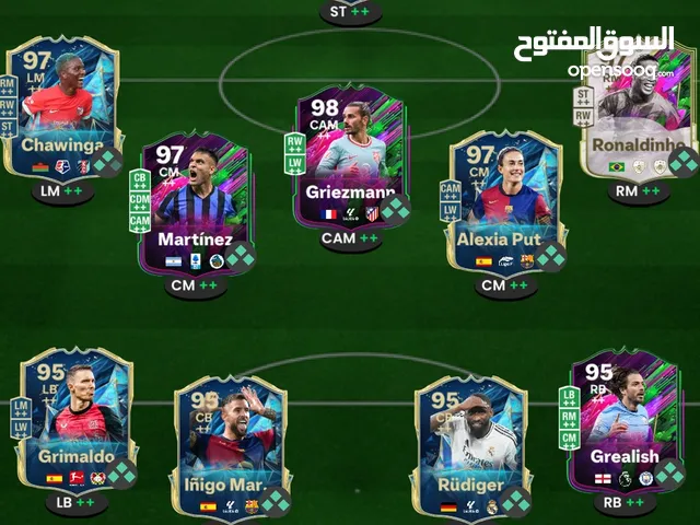 حساب فيفا التمت تيم ps4 والسعر غير قابل لمفاوضة لمعلومات اكثر تواصل معي على الخاص الحساب فقط