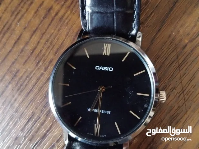 ساعة كاسيو بحالة ممتازة شبه جديد مع علبتها  للبيع بسعر 20 دينار  رقم التواصل :