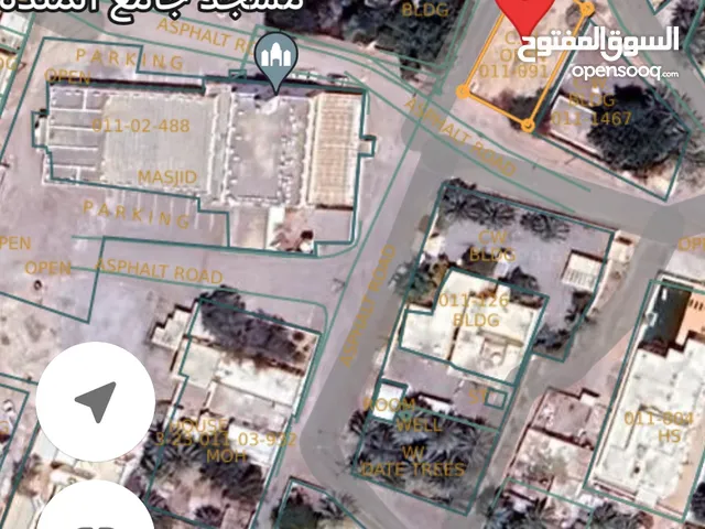 للبيع سكنية في المصنعة - الملدة قريبة من الشارع العام جنب مسجد وجامع الملدة