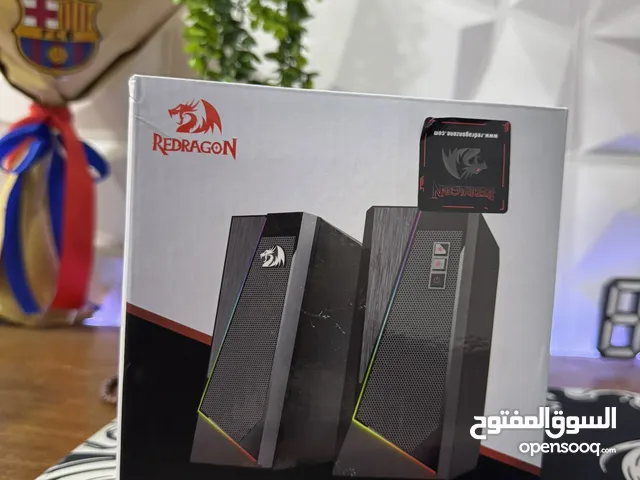 سماعات ساوند بار ماركه REDRAGON نظافة 100% جديد استعال بسيط جوده صوت نقي