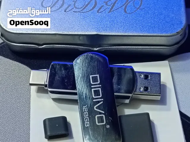 فلاش 128 كيكا منفذ يو اس بي و تايبسي جديد غير مستخدم اصلي