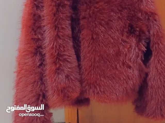 size xl  pink fur coat
