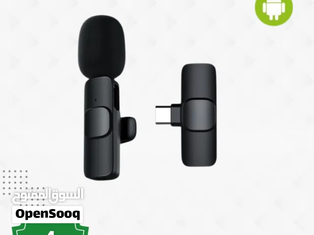ميكرفون للموبايل تايب سي وايفون  Wireless Microphone For Phones Type C