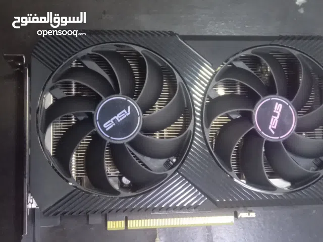كرت 3060 مستعمل اسبوع من asus
