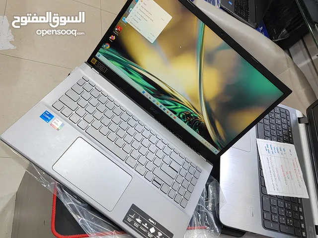 Acer aspir core i5 12 generation Ram 32 ddr4 Hard 512 mt NVME Ultra slim new أيسر جيل ثاني عشر جديد