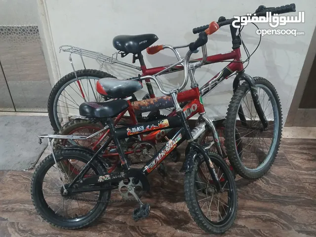3 Bicycle for 14 yrs old, 9 years old and 7 yrs old kids. 2 baby rider for 3-5 years old kid