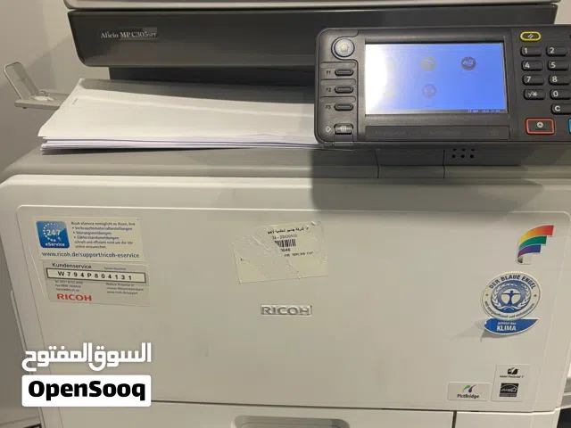 مطبعة للبيع RICOH Mpc305.  جيدا جدا