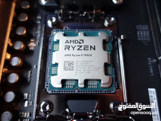 AMD Ryzen 9 7950X NEW CPU (Tray) معالج كمبيوتر رايزن قوي وجديد ( على العالم66 المرتبة)