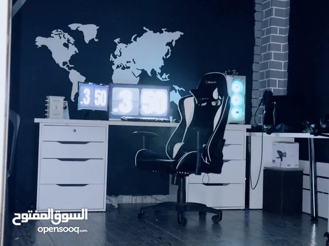 جهاز  Gaming PC قوي للمونتاج والتصميم والألعاب مع شاشة وكرسي