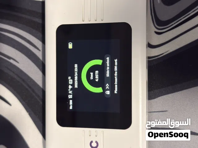 راوتر stc للبيع مستعمل في حالة نظيفه شاشة تاتش ومطارية ممتازه و 5G