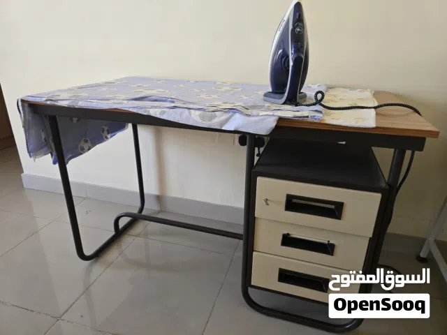 Computer table with revolving office chair for sale