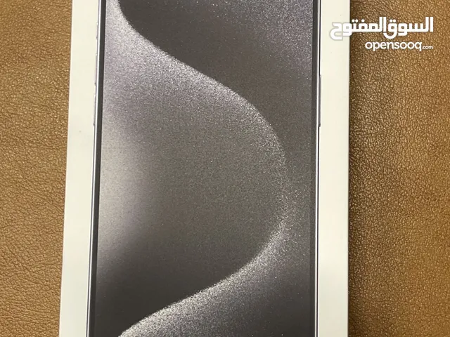 Iphone 15 pro max 512 gb ايفون 15 برو ماكس اسود تيتانيوم 512  جي بي