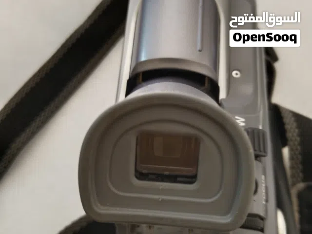 كمره فيديو jvc8تب نظافة شاحن بطارية مع 3اشرطه 8باناسويك جددا بطاريه حجم كبير بتصور اكثرمنساعاتزوم قو