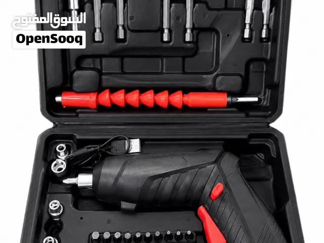 Cordless Electric Screwdriver Tool Set مفك كهربائي لاسلكي دريل