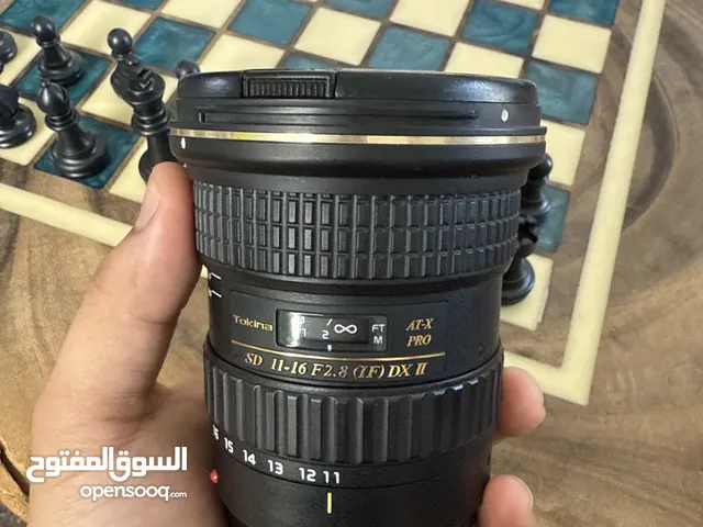 Tokina 11-16 f2.8 apsc lens  عدسة توكينا 11-16 فتحة 2.8  للسنسرات الapsc