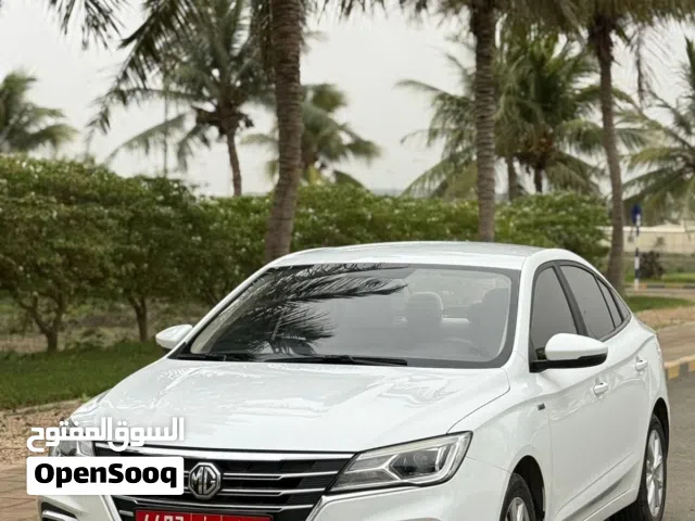 MG 5 2022 White Sedan for Monthly Rental - Automatic Gasoline Car