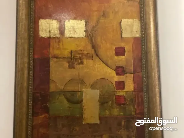 لوحتين جداريه ، اصليه بتوقيع الفنان