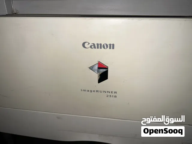 طابعة كانون 2318 فل عداد 7000 نظيفة