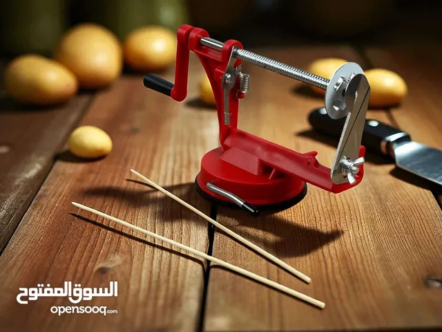 آلة تقطيع البطاطا الحلزونية