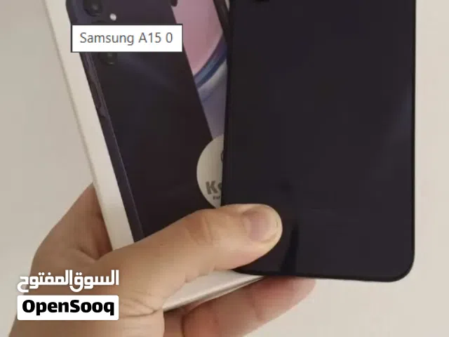 SAMSUNG A15 4G للبيع بحالة الزيرو + معفي ضريبه