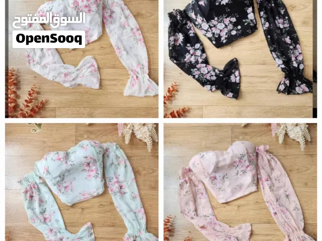 بلايز بااكمام طويلة