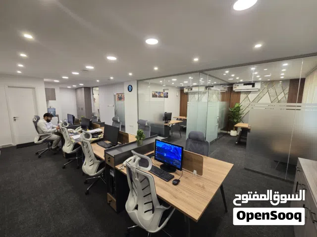 all type glass partition gypsum partition paint and carpenter work electrical office and shop