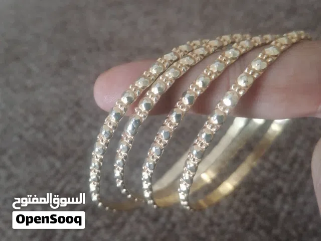 أسوار فضة أصلي خاص َ 4 حبات