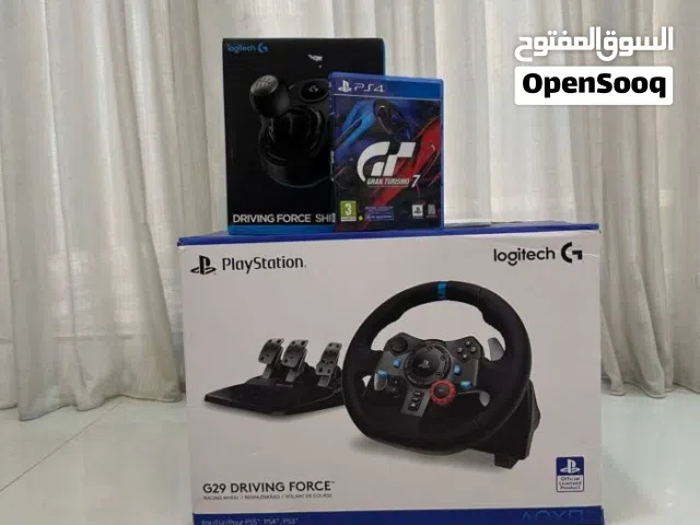 Logitech G29 Driving Force Driving Force shifter Gran Turismo 7 CD with base (تم البيع sold)