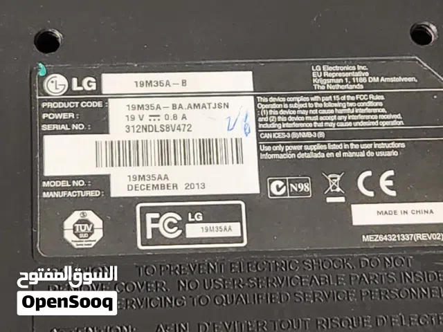 19.5" LG monitors for sale  in Amman
