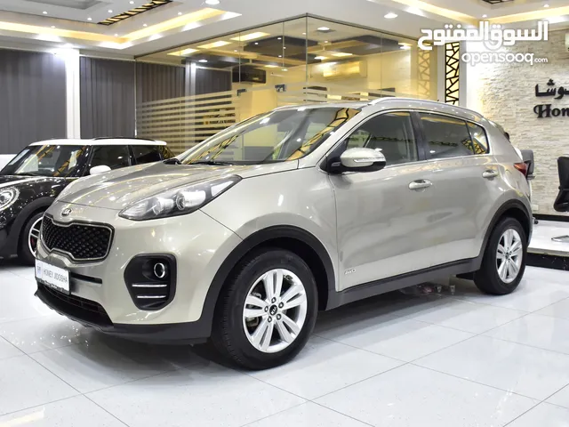 KIA Sportage 4WD ( 2018 Model ) in Beige Color GCC Specs