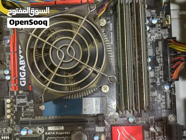 معالج انتل للبيع مع قطع اضافية