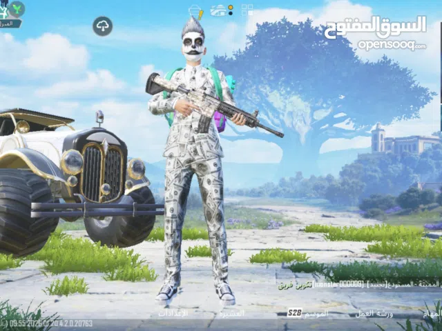 حساب ببجي موبايل لفل 68