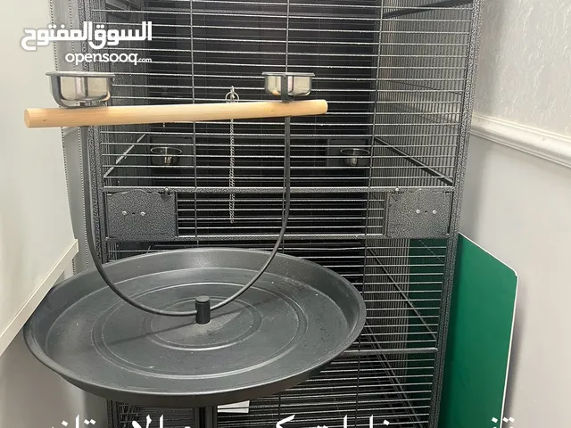 قفص ببغاوات كبير واستاند-Big parrot cage & stand