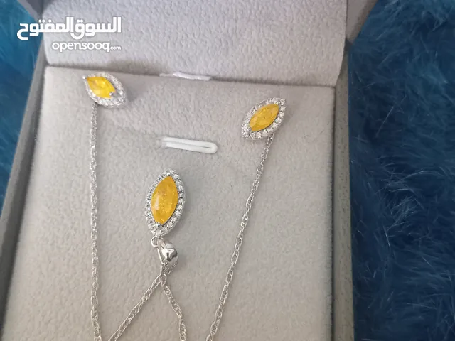 سنسال فضة مع حلق فضة قطعه مميزة