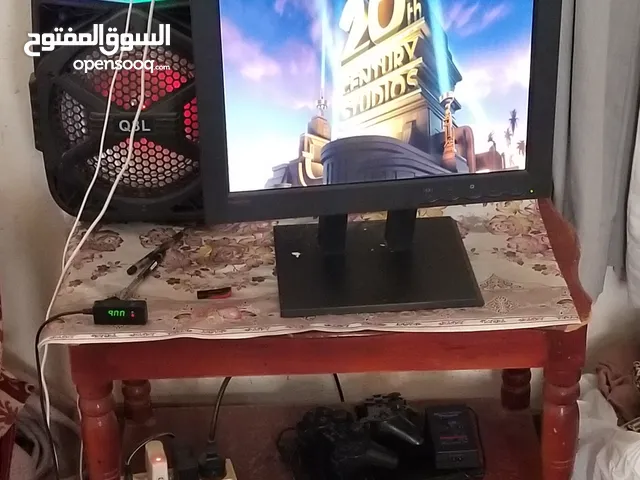شاشة كمبيوتر+ تلفزيون ( مسطح ، دقة عالية )