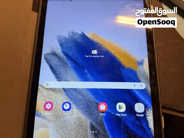 Samsung Galaxy Tab A8   سامسونج ة جالاكسي تاب  اي ايت ممتاز جدا بحالة الوكاله لحق حالك بسرعه !!