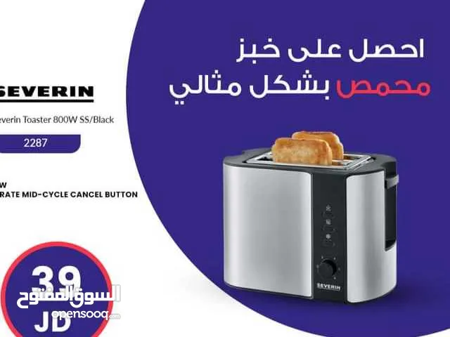 محمصة سيفيرين 800 واط SS/أسود