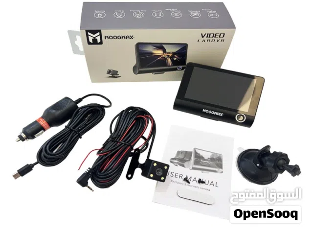 كميرا داش كام 3 عدسات بدقه عاليه مع فواحه للسياره