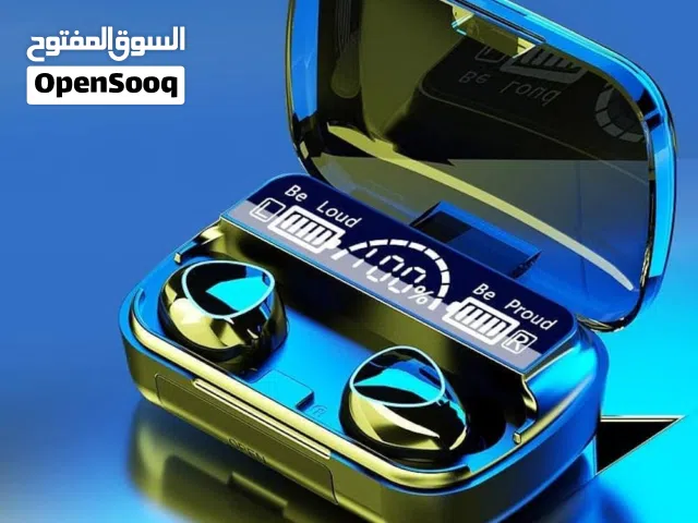 سماعات اذن ايربودز بلوتوث بالبصمة m10 airpuds wireless headphone