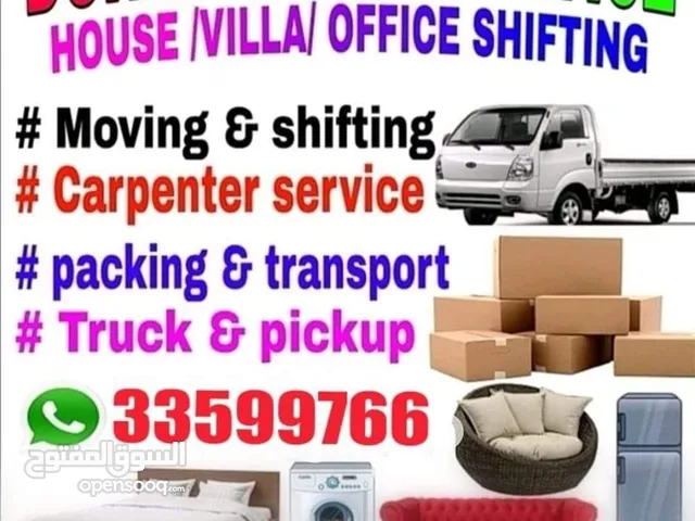Furniture Moving Shifting Carpenter Transportation Available