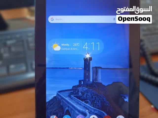 جهاز لوحي لينوفو 7 انش بحالة ممتازة
