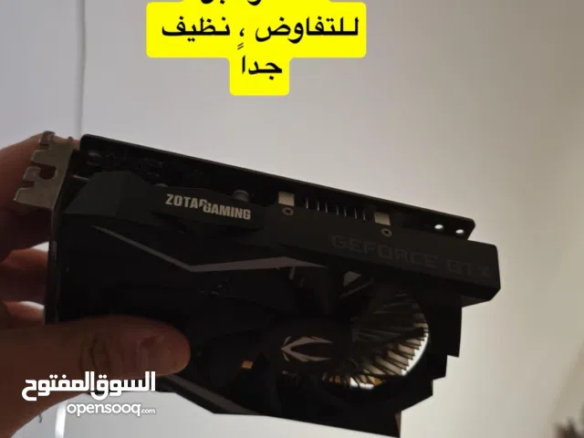 للبيع كرت gb 4 1650oc ، مطلوب 300 وقابل للتفاوض ، نظيف جداً