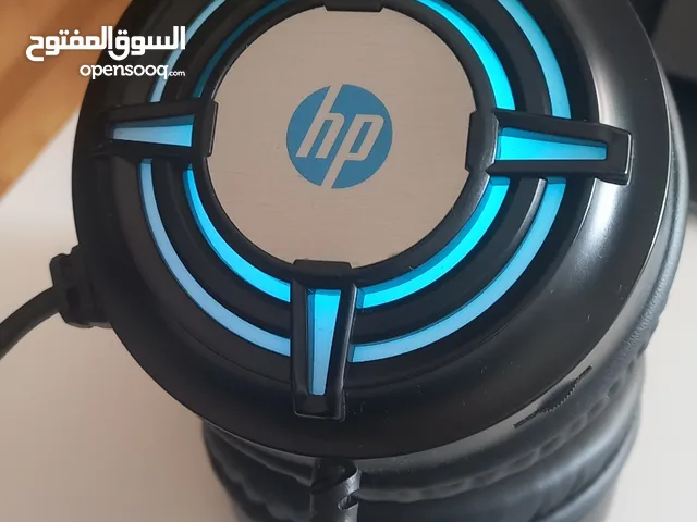 سماعات HP GAMING HEADSET H120 صوتها ممتاز حالة ممتازة تواصل عالواتس