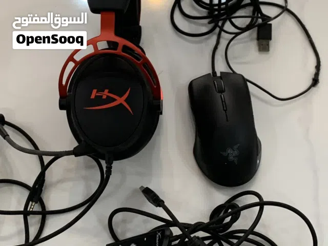 ماوس + سماعة