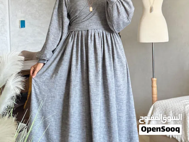 Robe tissu le lin الثمن جدد مناسب و التوصيل حتال باب دار