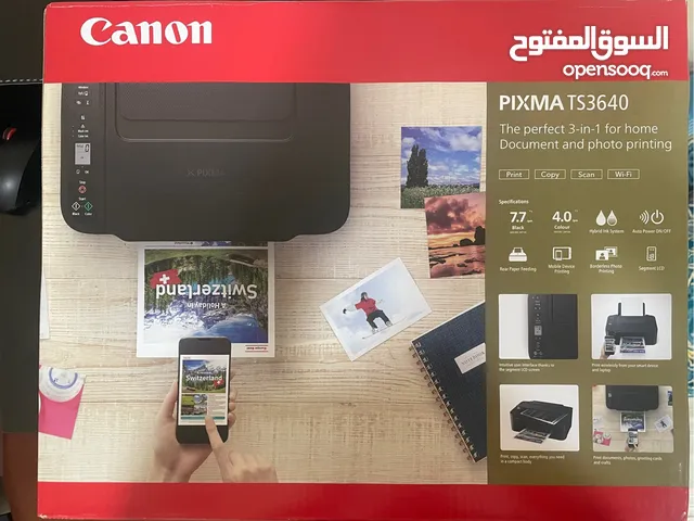 Canon Pixma TS3640 Printer - Black Used 5 times only in 20 days