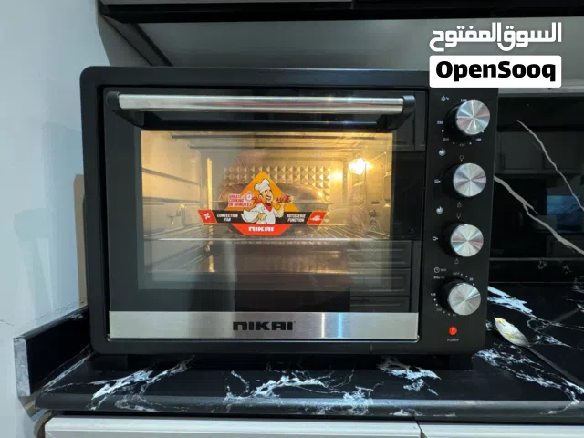New Electric Oven Nikai 65 Liter 2200W Rotisserie Convection Keep Warm 2 Years Warranty