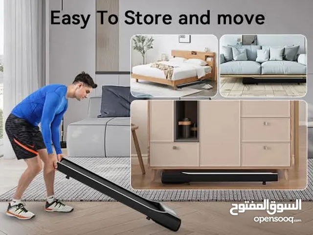 تريد ميل world fitness جهاز مشي سهل الاستخدام يعمل بالربموت سهل الحفظ تحت الكنب أو السرير بافضل سعر