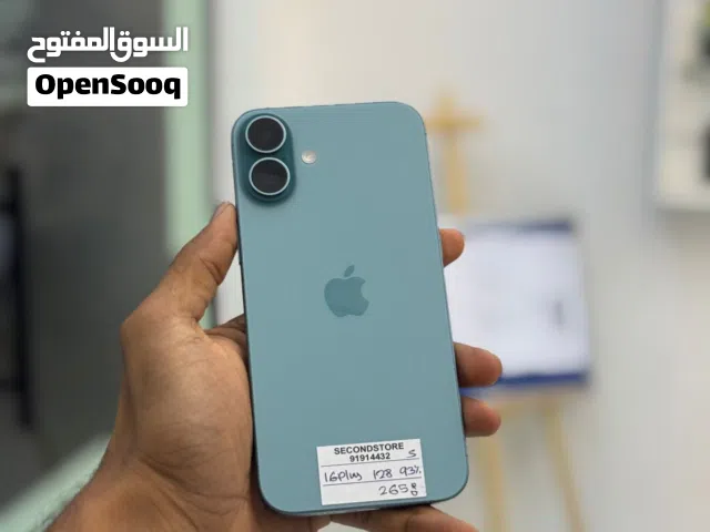 iPhone 16 Plus 128 GB with good BH - Fine condition phone
